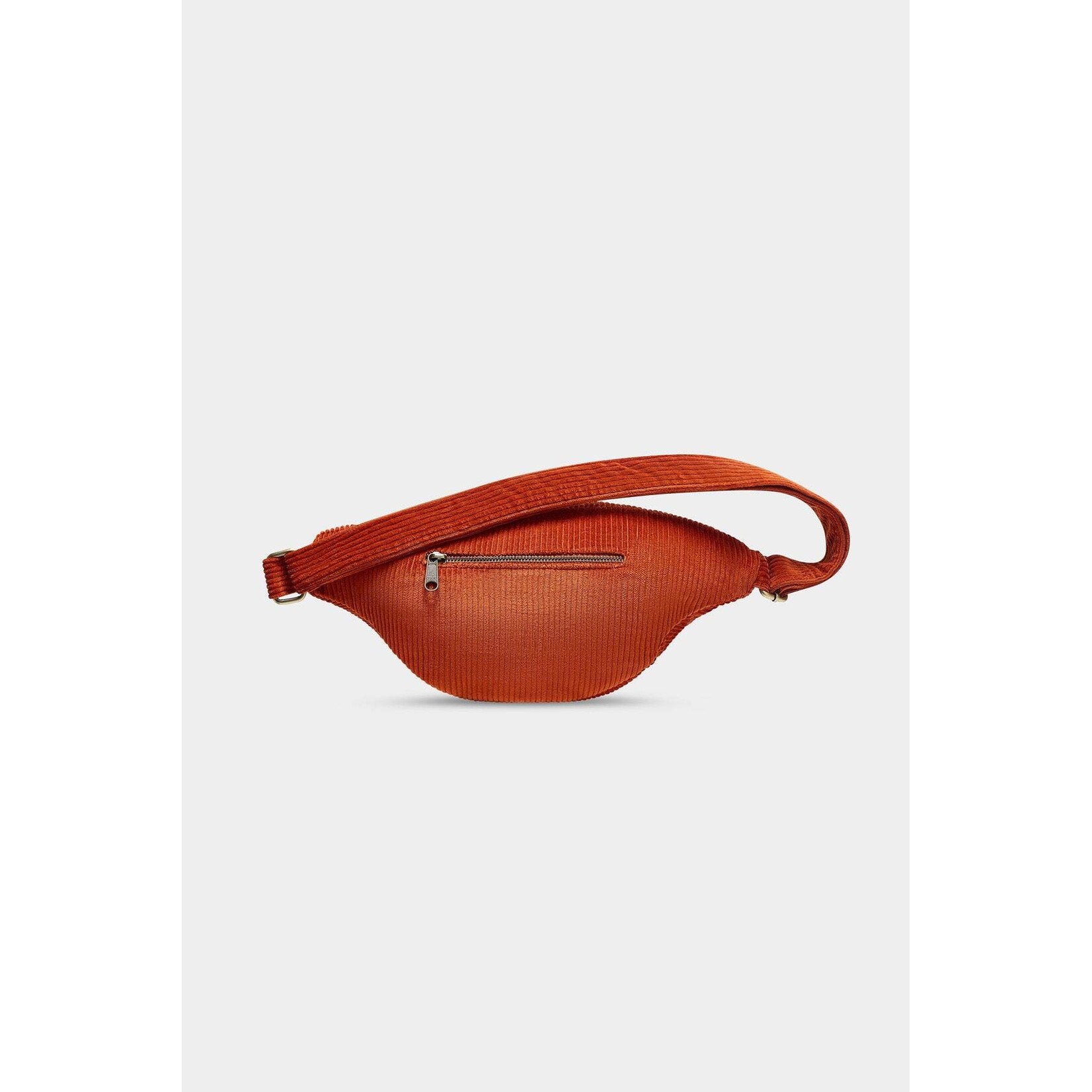 Hindbag Hindbag - sac banane Sasha L - velours brique