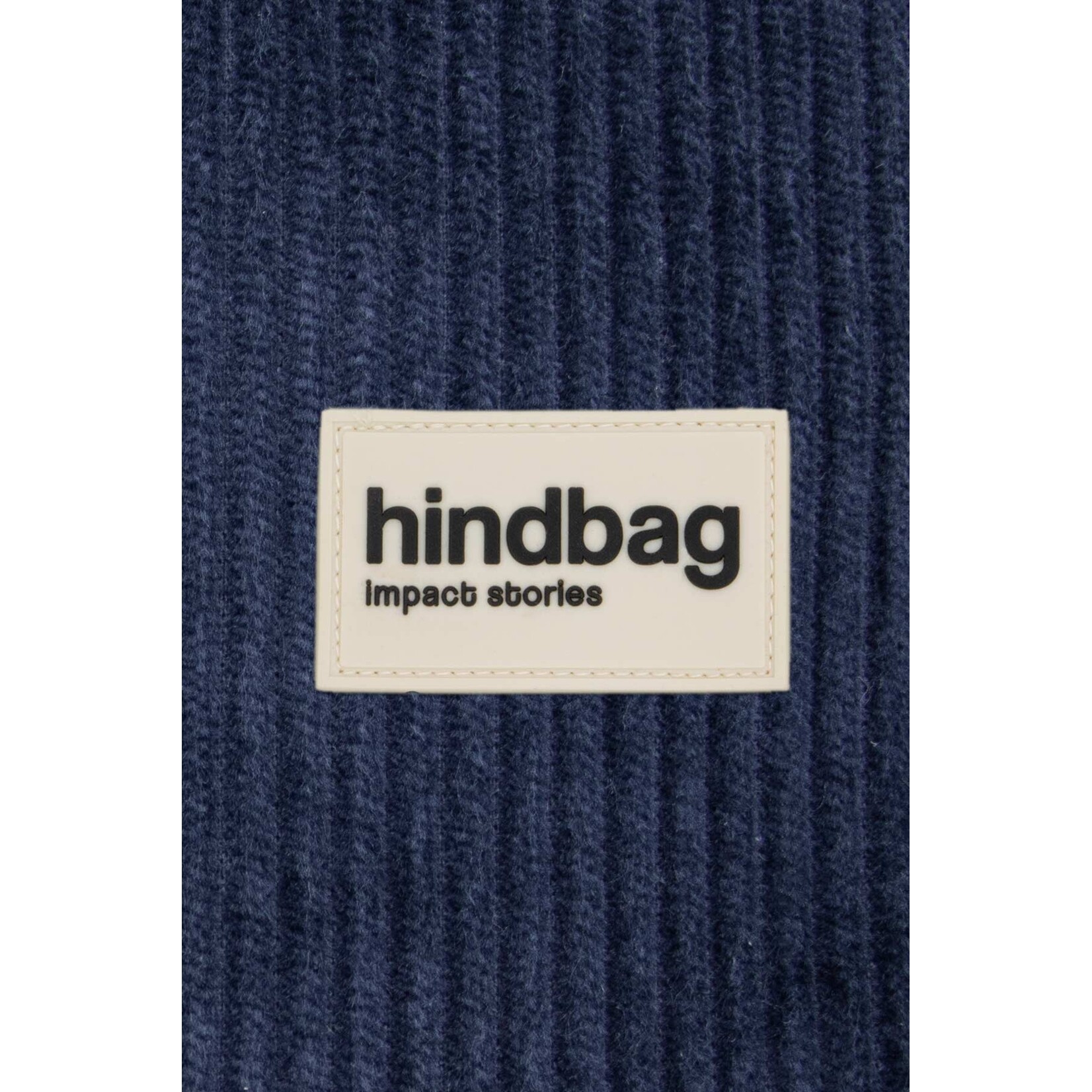 Hindbag Hindbag - sac banane Sasha L - velours marine