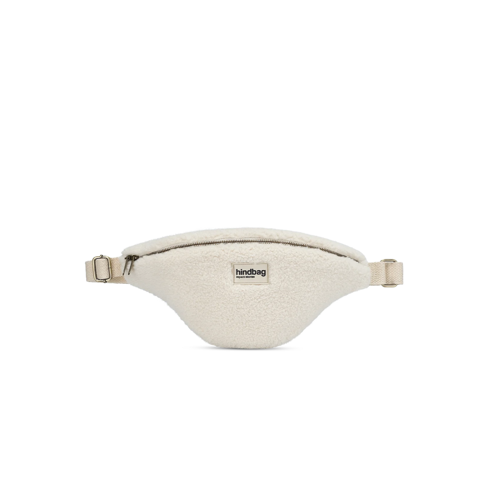 Hindbag Hindbag - sac banane Sasha L - teddy beige