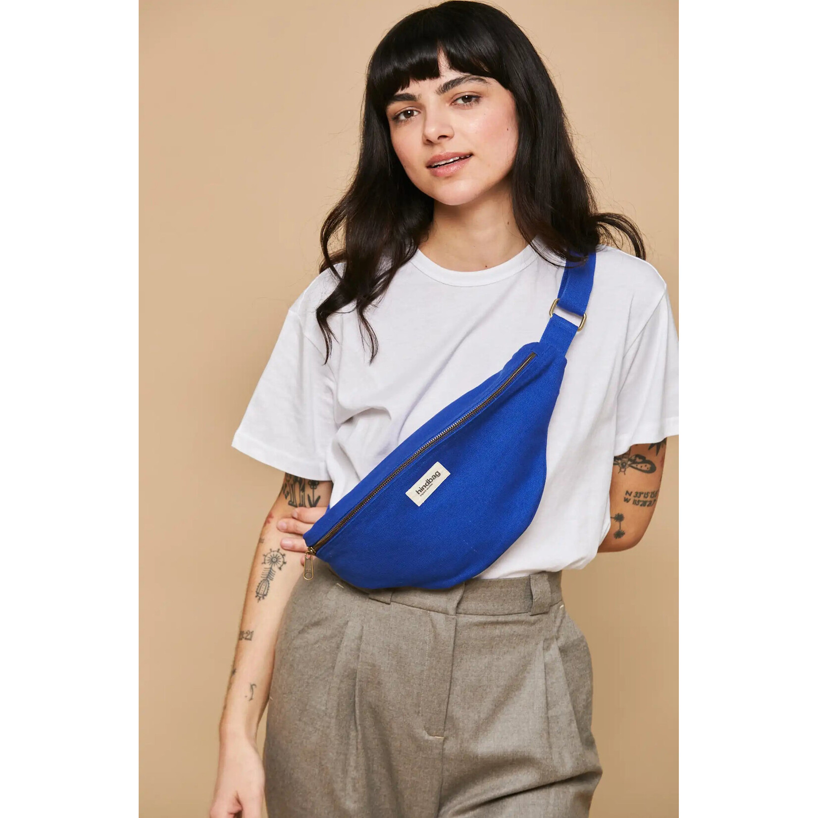 Hindbag Hindbag - sac banane Sasha L - bleu électrique