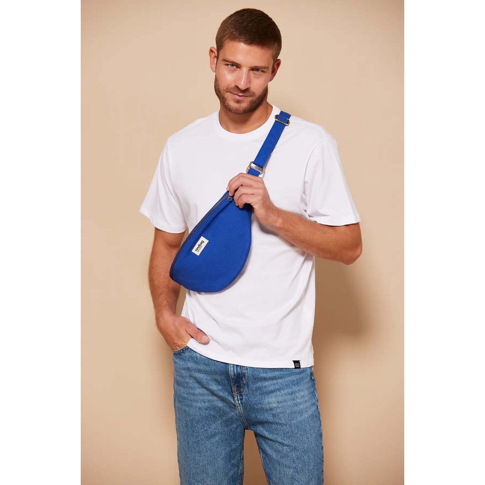 Hindbag Hindbag - sac banane Sasha L - bleu électrique