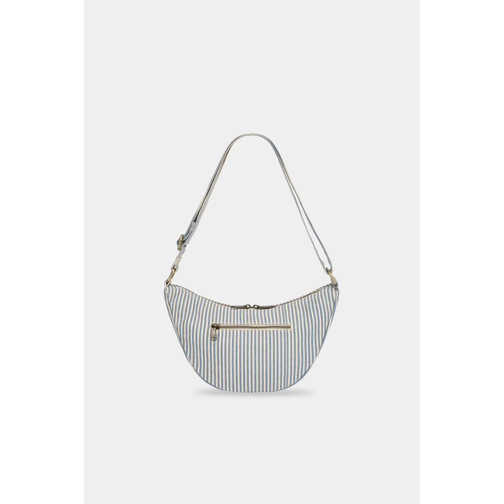Hindbag Hindbag - sac banane Andrea - fines rayures - bleu