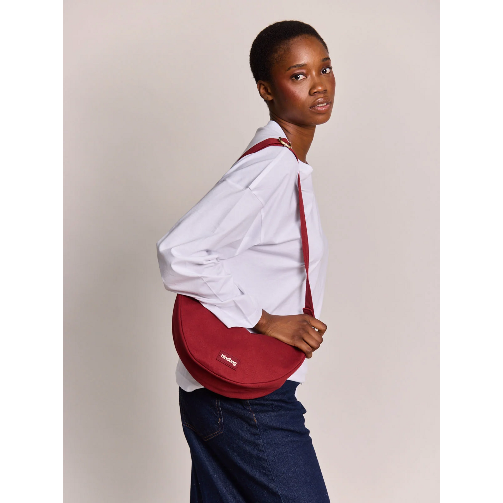 Hindbag Hindbag - sac banane Andrea - bordeaux