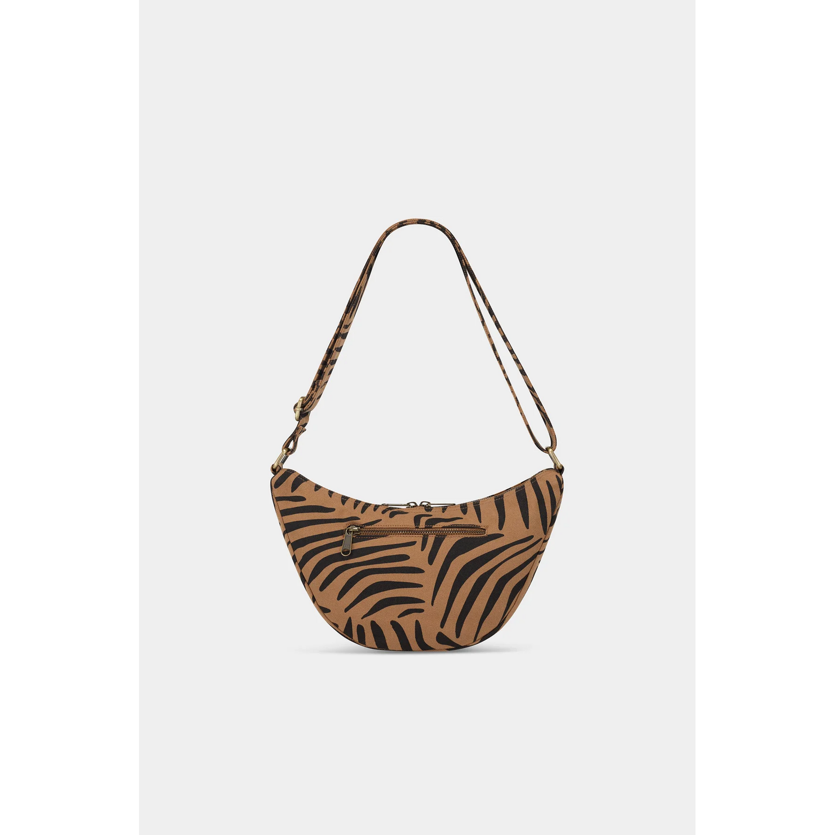 Hindbag Hindbag - sac banane Andrea - zèbre - cannelle