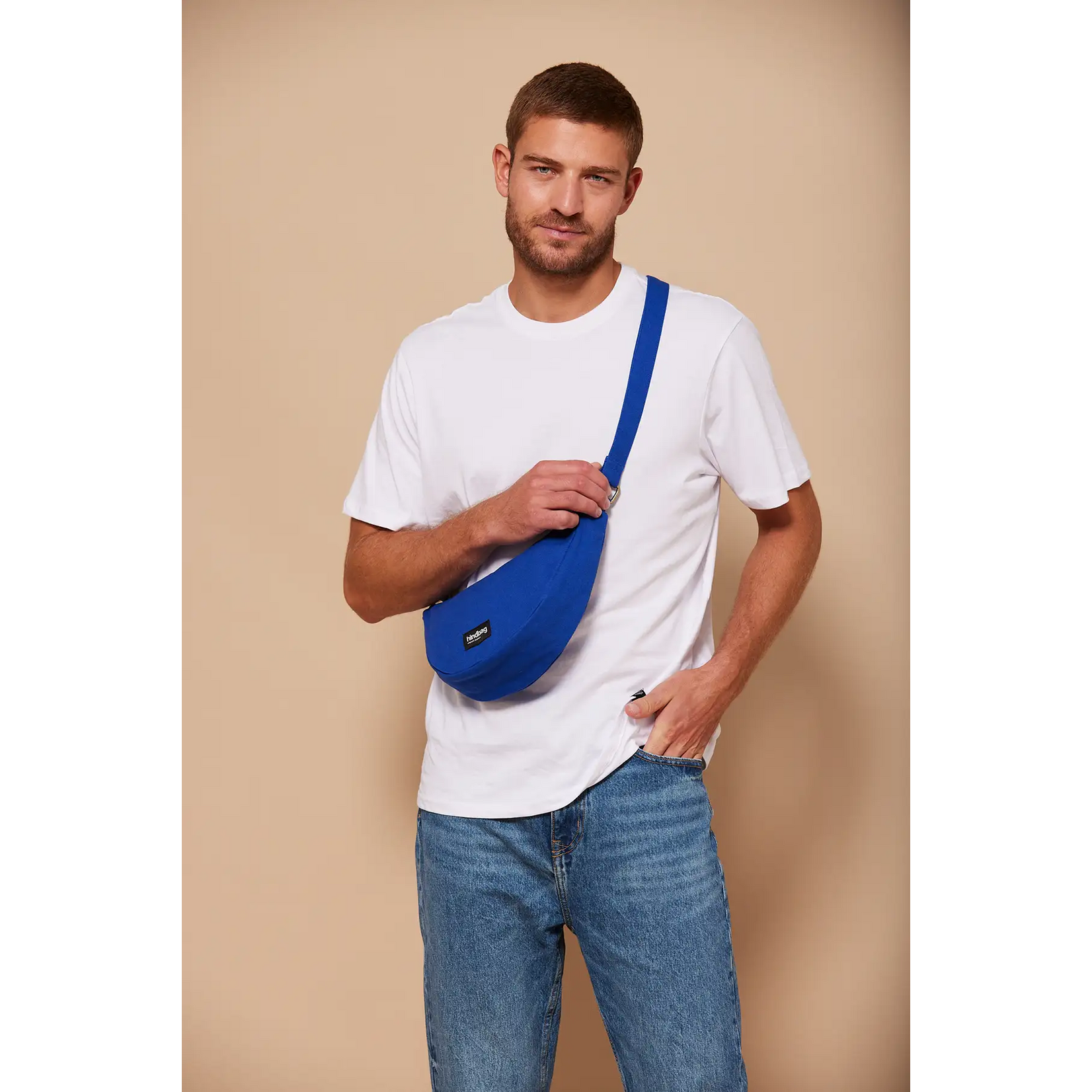 Hindbag Hindbag - sac banane Andrea - bleu électrique