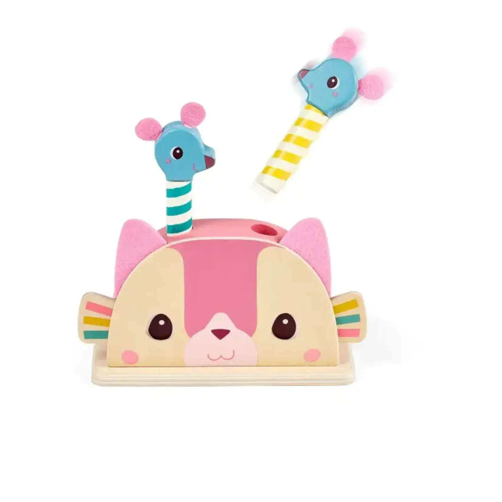 Lilliputiens Liilliputiens - pop up en bois - Jeanne le chat
