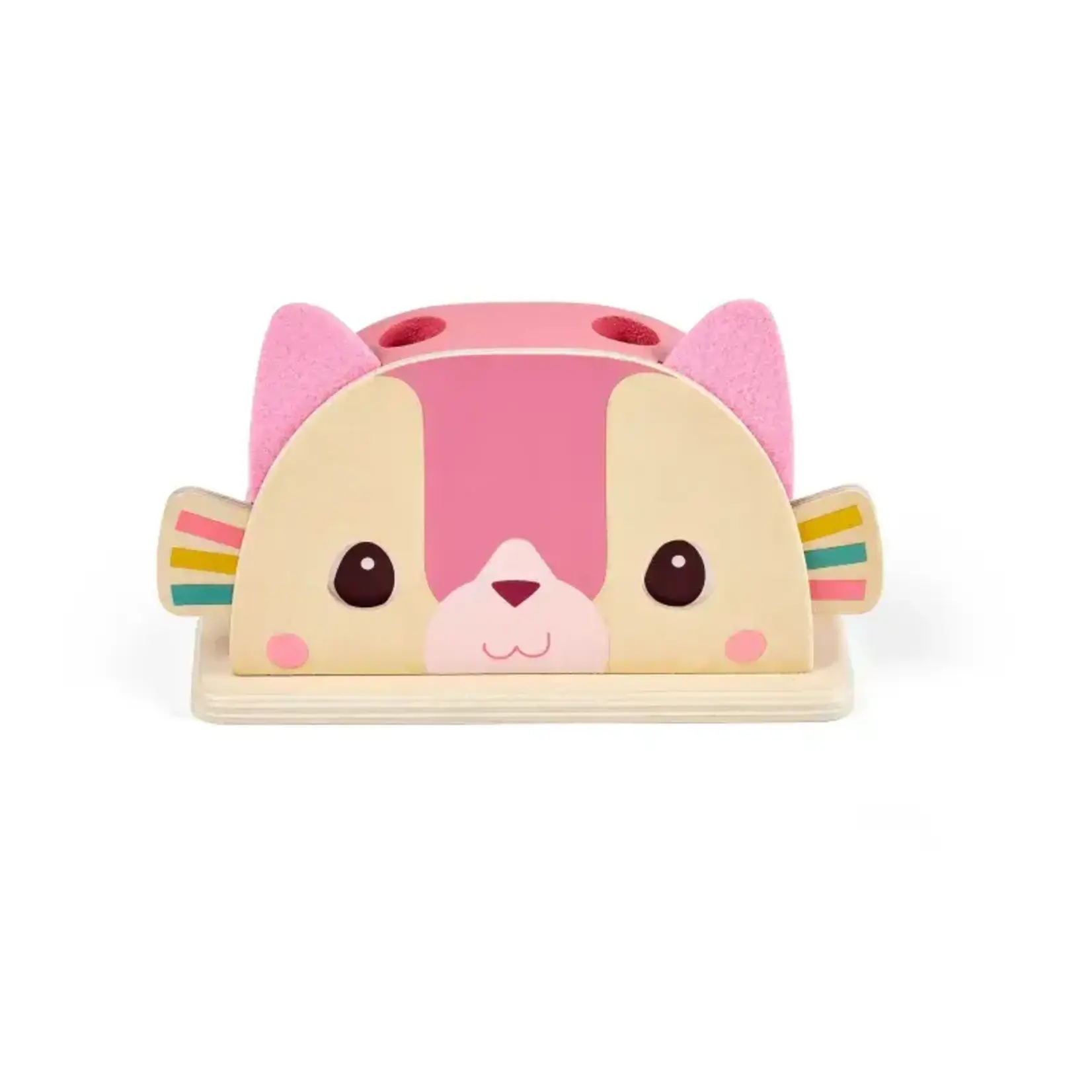 Lilliputiens Liilliputiens - pop up en bois - Jeanne le chat