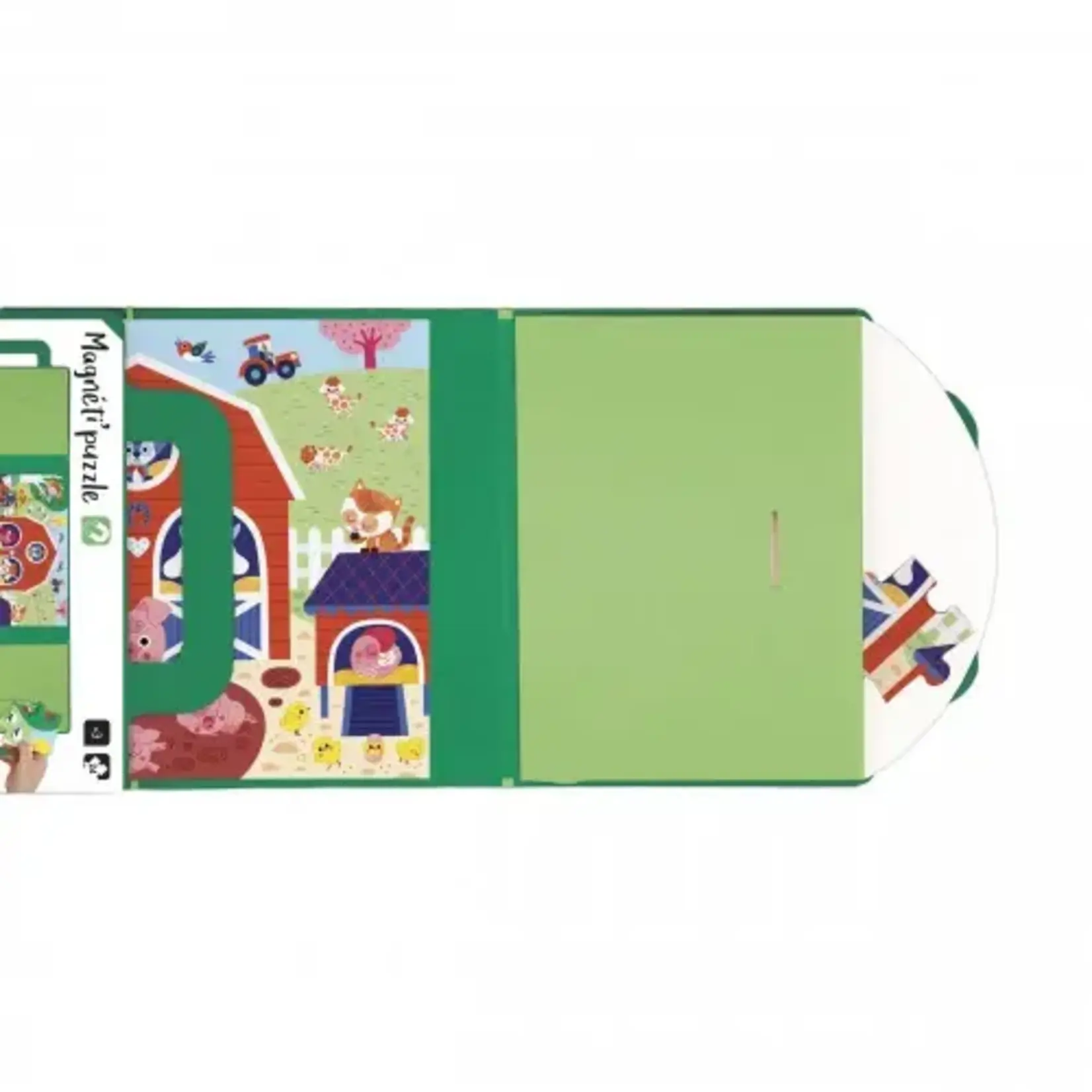 Janod Janod – magneti’puzzle - ferme - 24 pièces