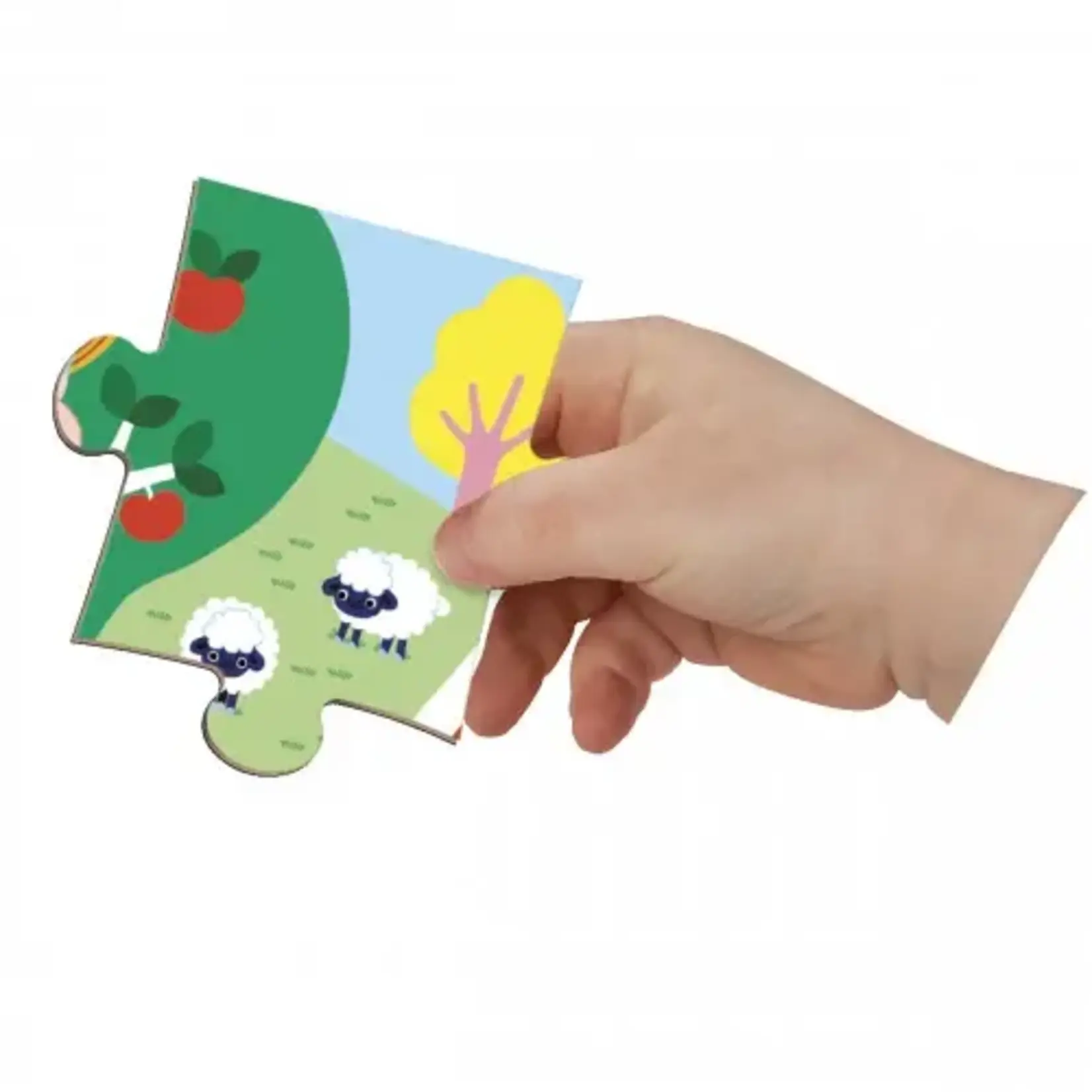 Janod Janod – magneti’puzzle - ferme - 24 pièces