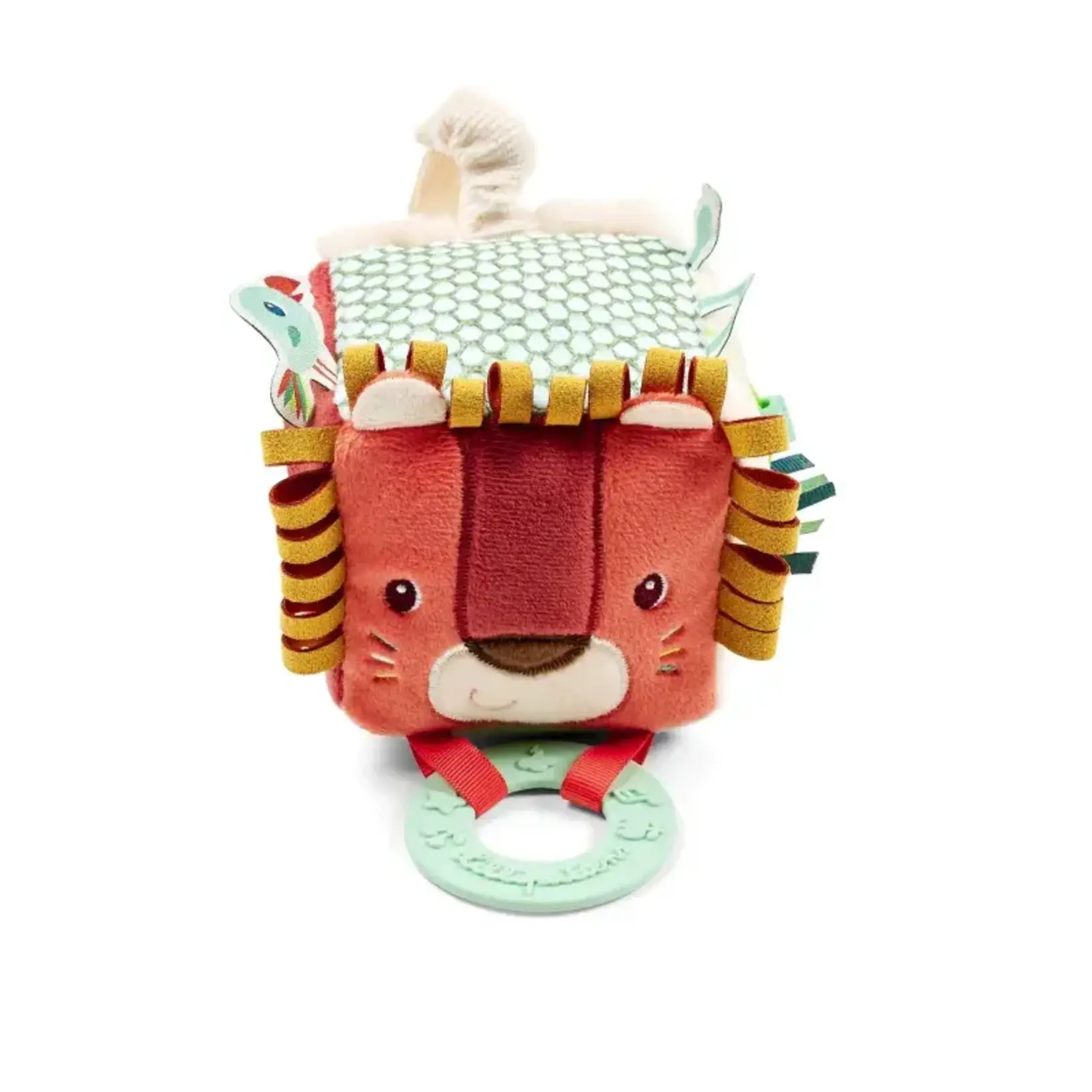 Lilliputiens Lilliputiens - cube  d'activités bébé - Jack le lion
