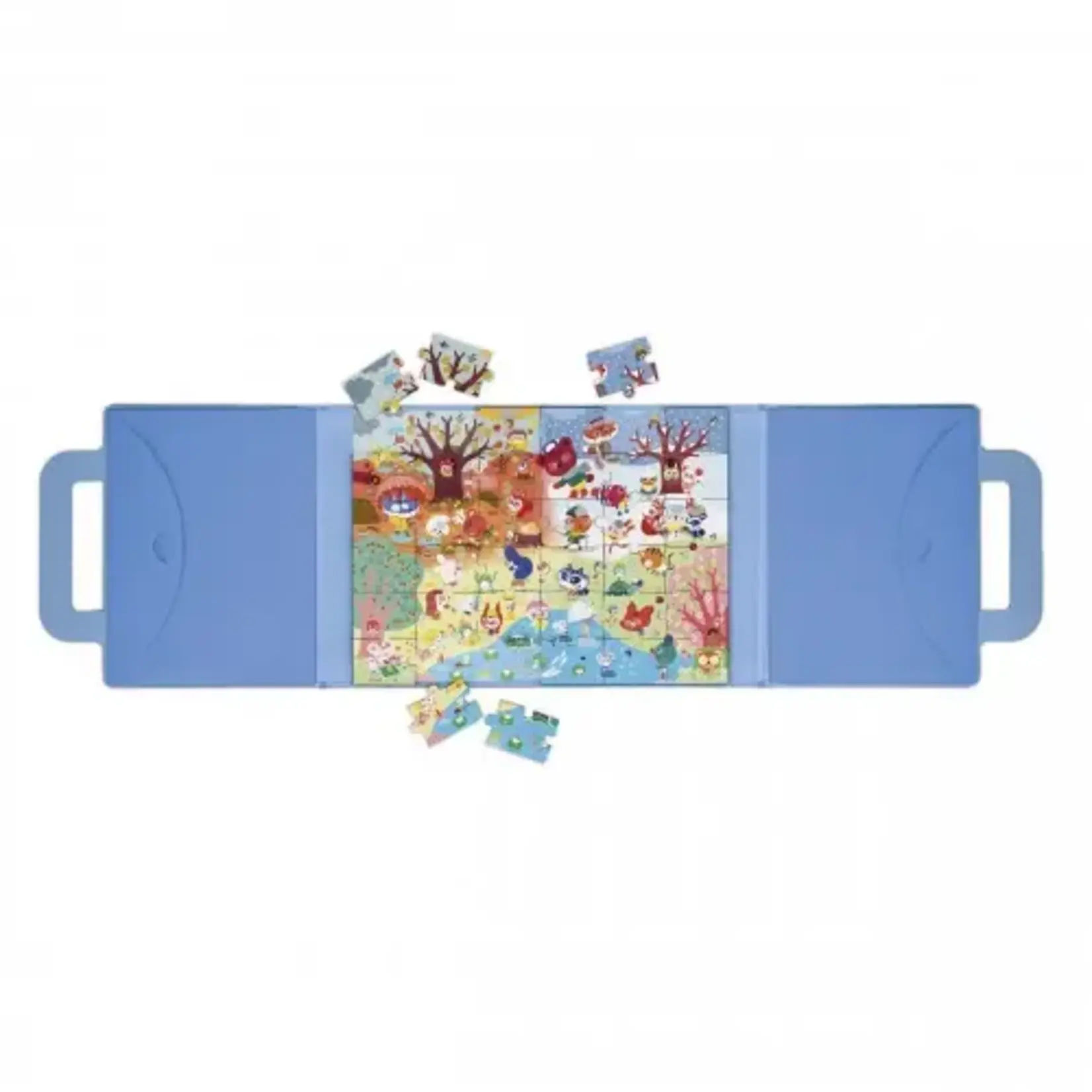 Janod Janod – magneti’puzzles - 4 saisons - 36 pièces