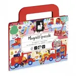Janod Janod – magneti’puzzle - pompiers - 36 pièces