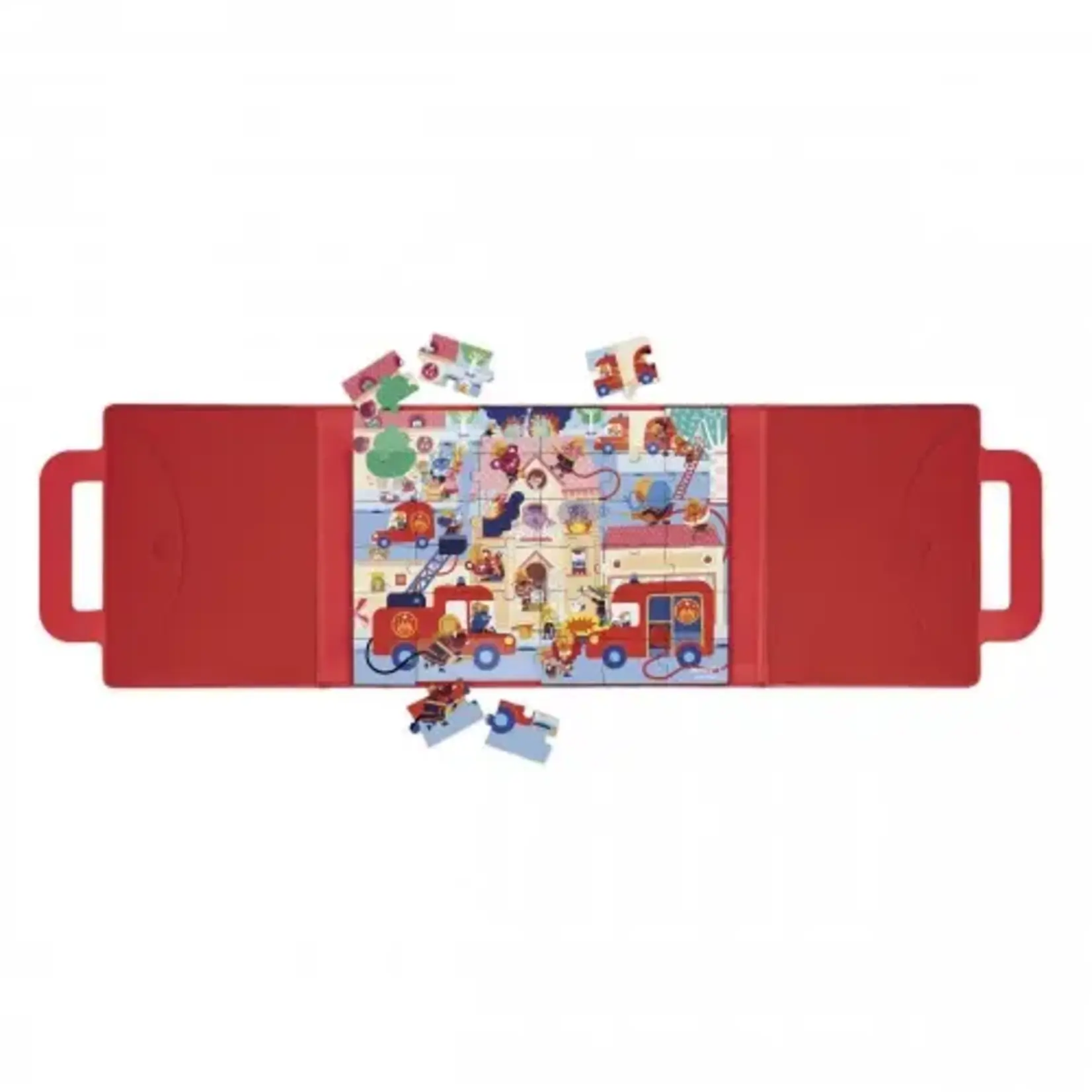 Janod Janod – magneti’puzzle - pompiers - 36 pièces