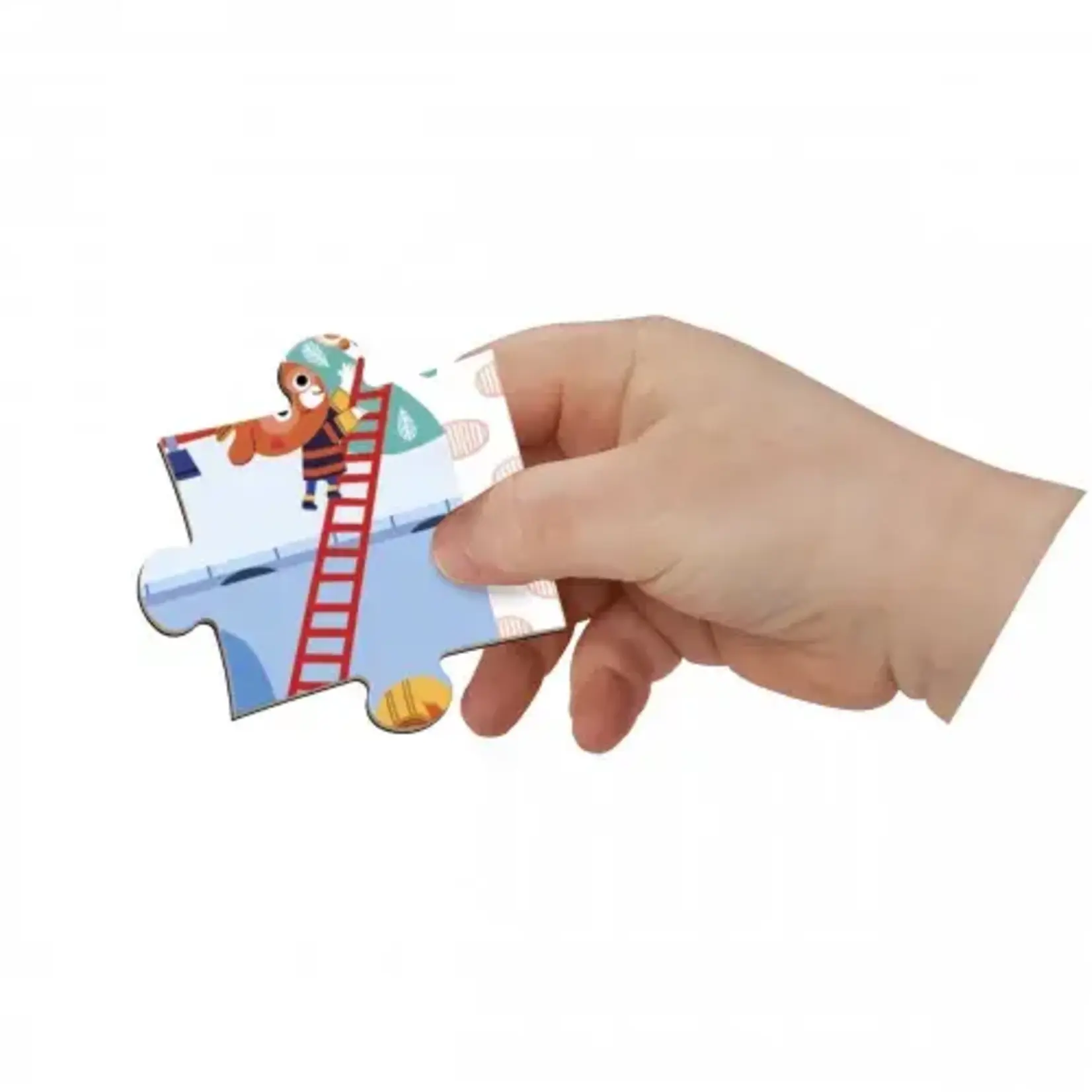 Janod Janod – magneti’puzzle - pompiers - 36 pièces