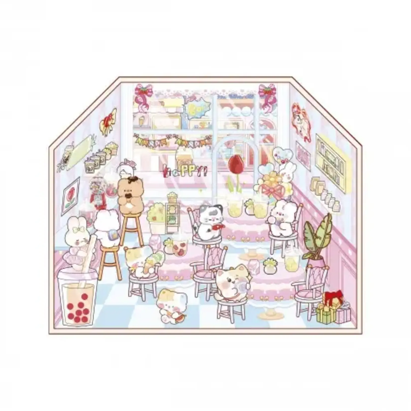 Janod Janod - cosy stickers - food lovers