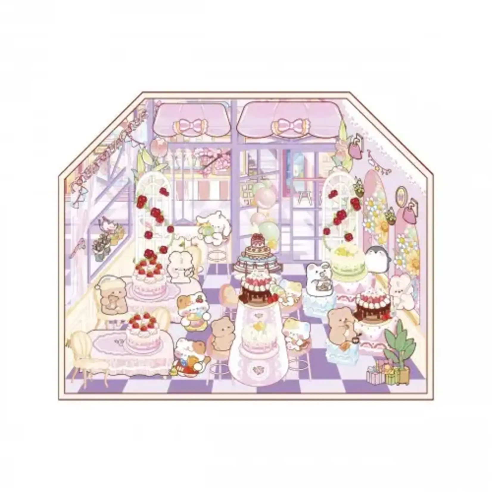 Janod Janod - cosy stickers - food lovers