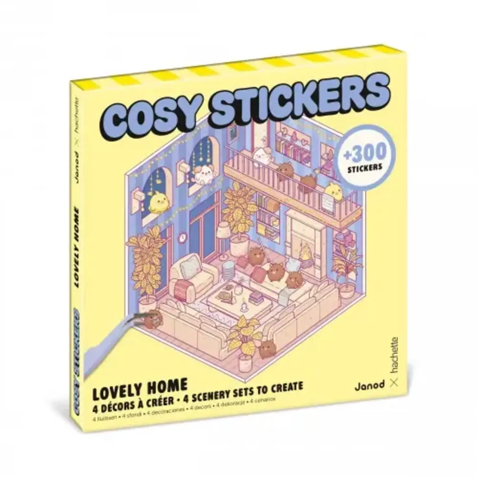 Janod Janod - cosy stickers - lovely home