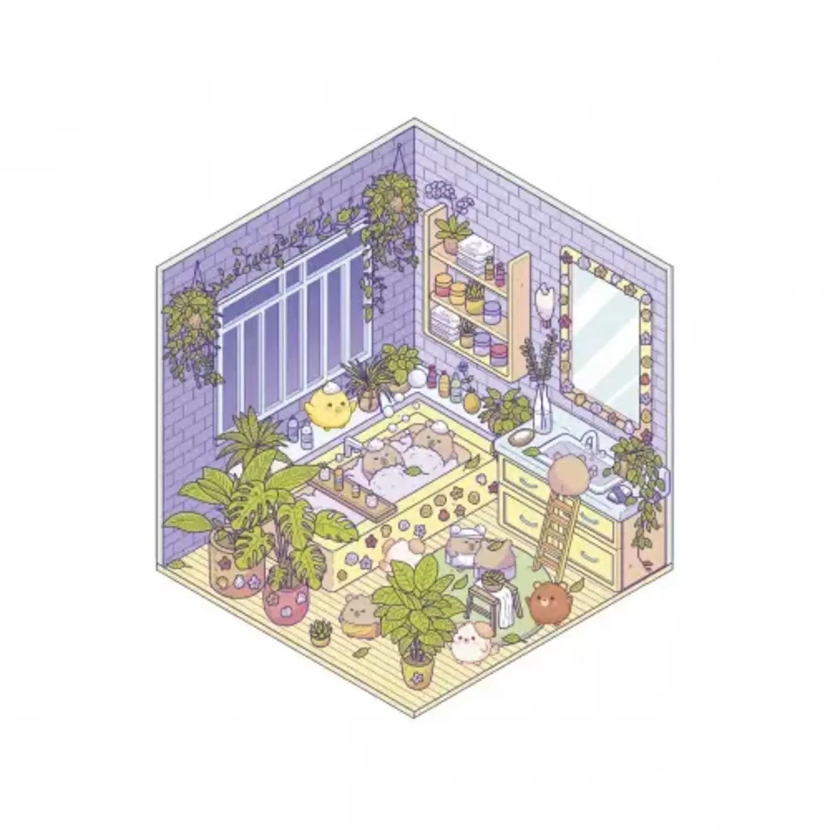 Janod Janod - cosy stickers - lovely home