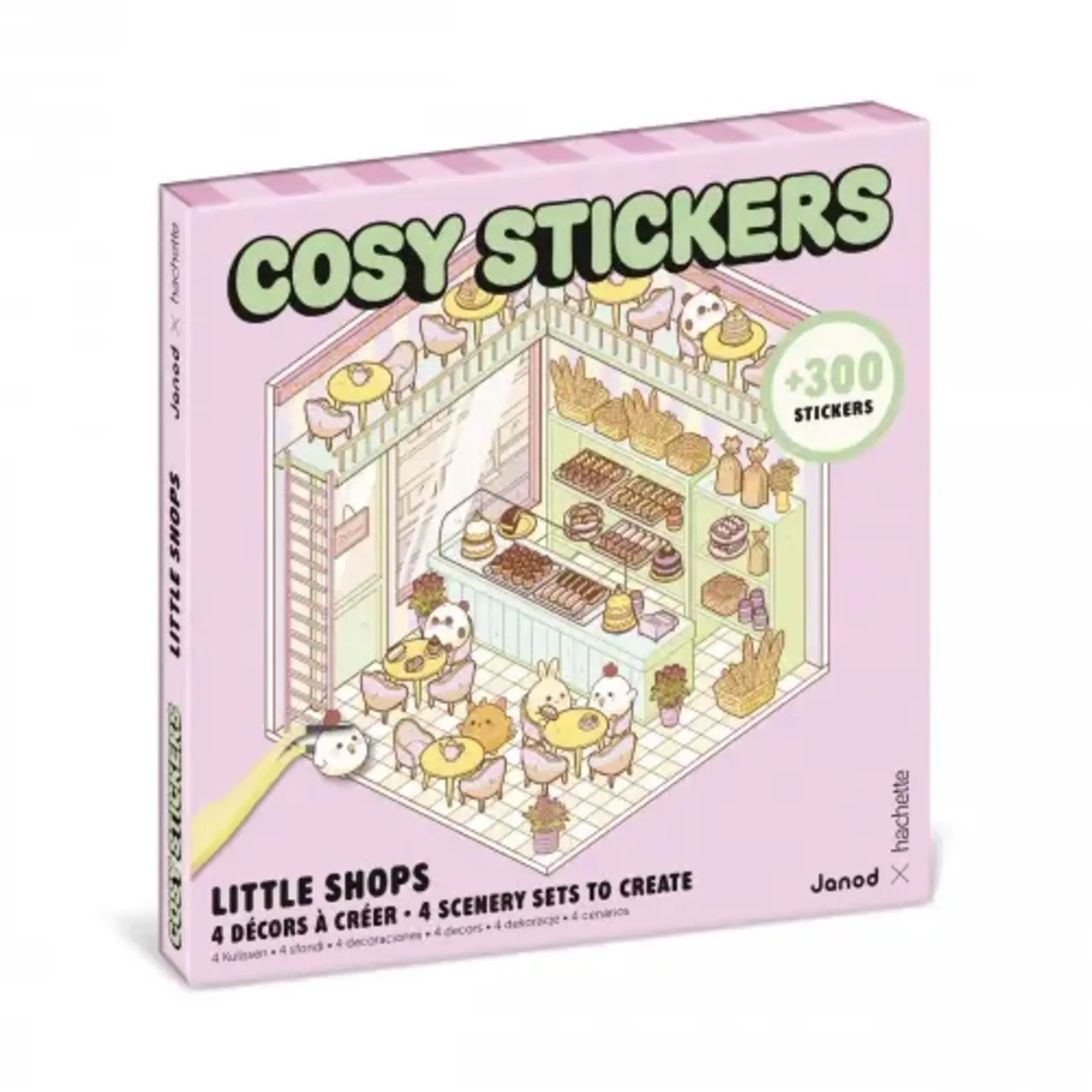 Janod Janod - cosy stickers - little shops