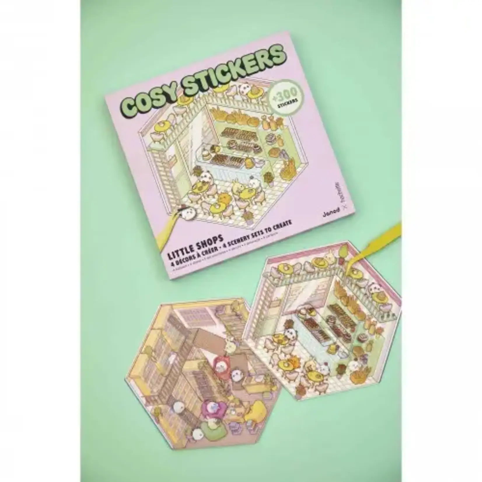 Janod Janod - cosy stickers - little shops