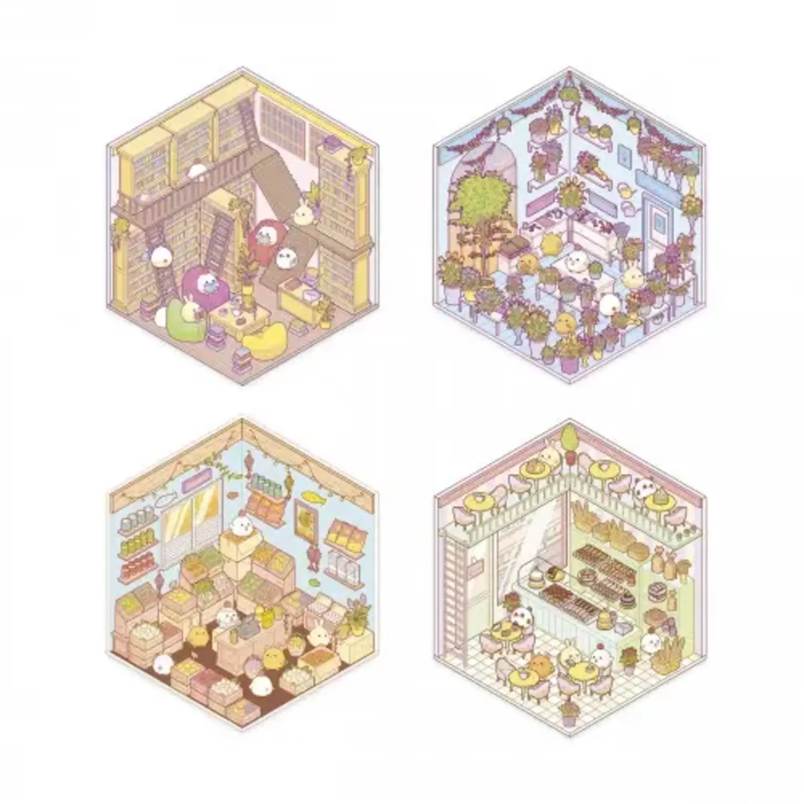Janod Janod - cosy stickers - little shops