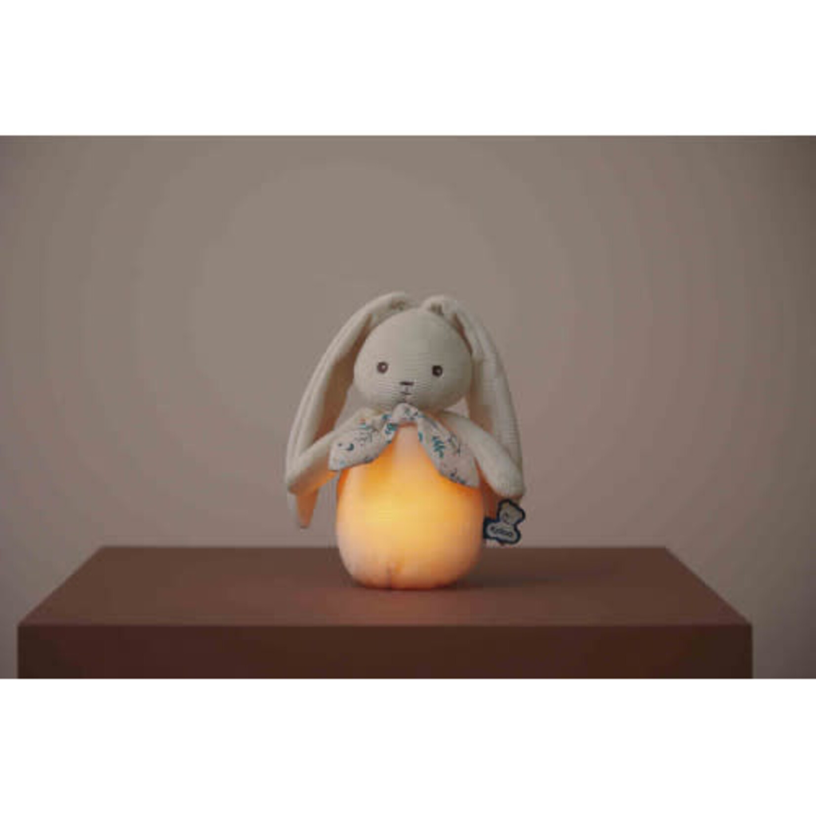 Kaloo - peluche veilleuse nomade - crème