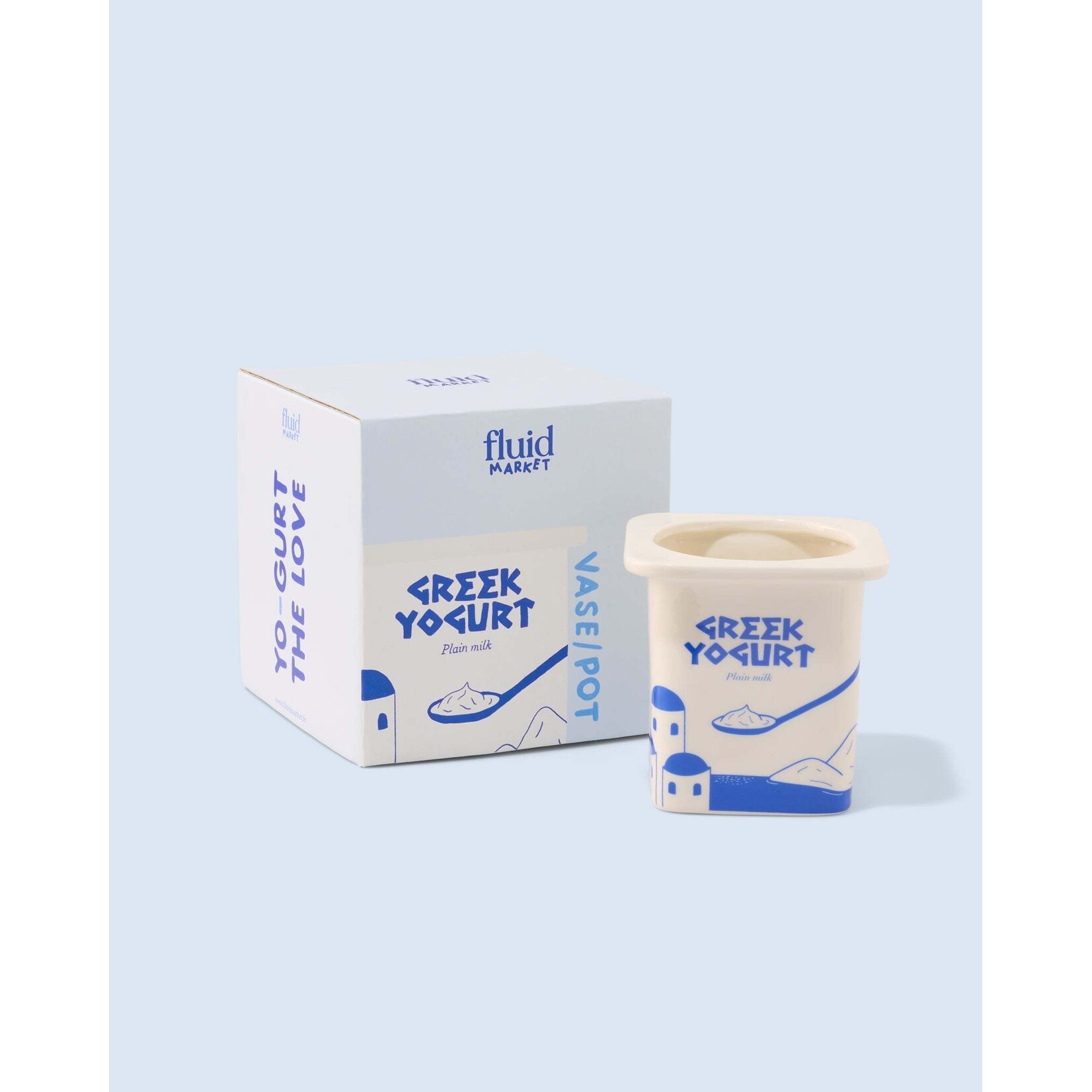 Fluid Market Fluid market - vase / pot - yaourt grec