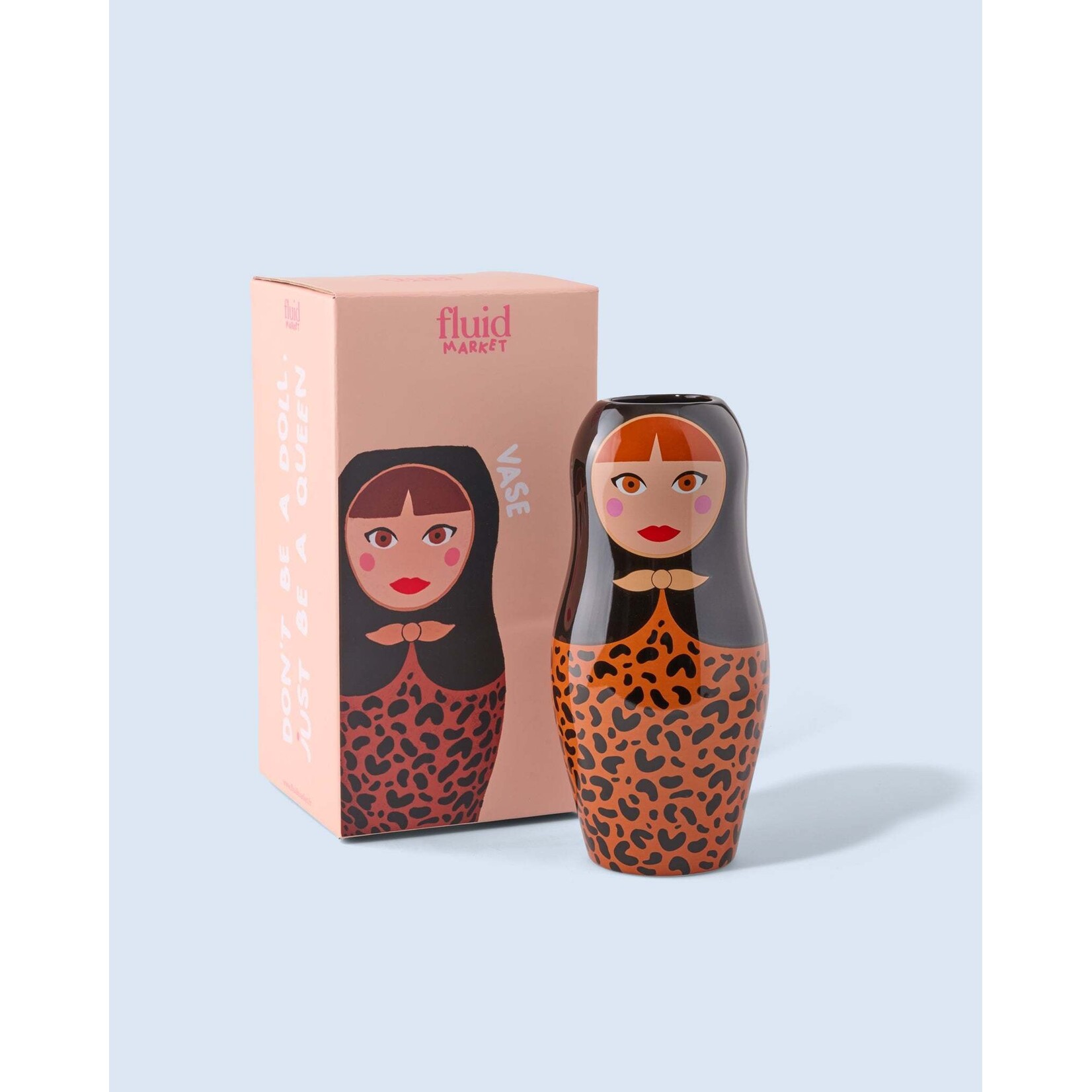 Fluid Market Fluid market - vase - dolls - léopard