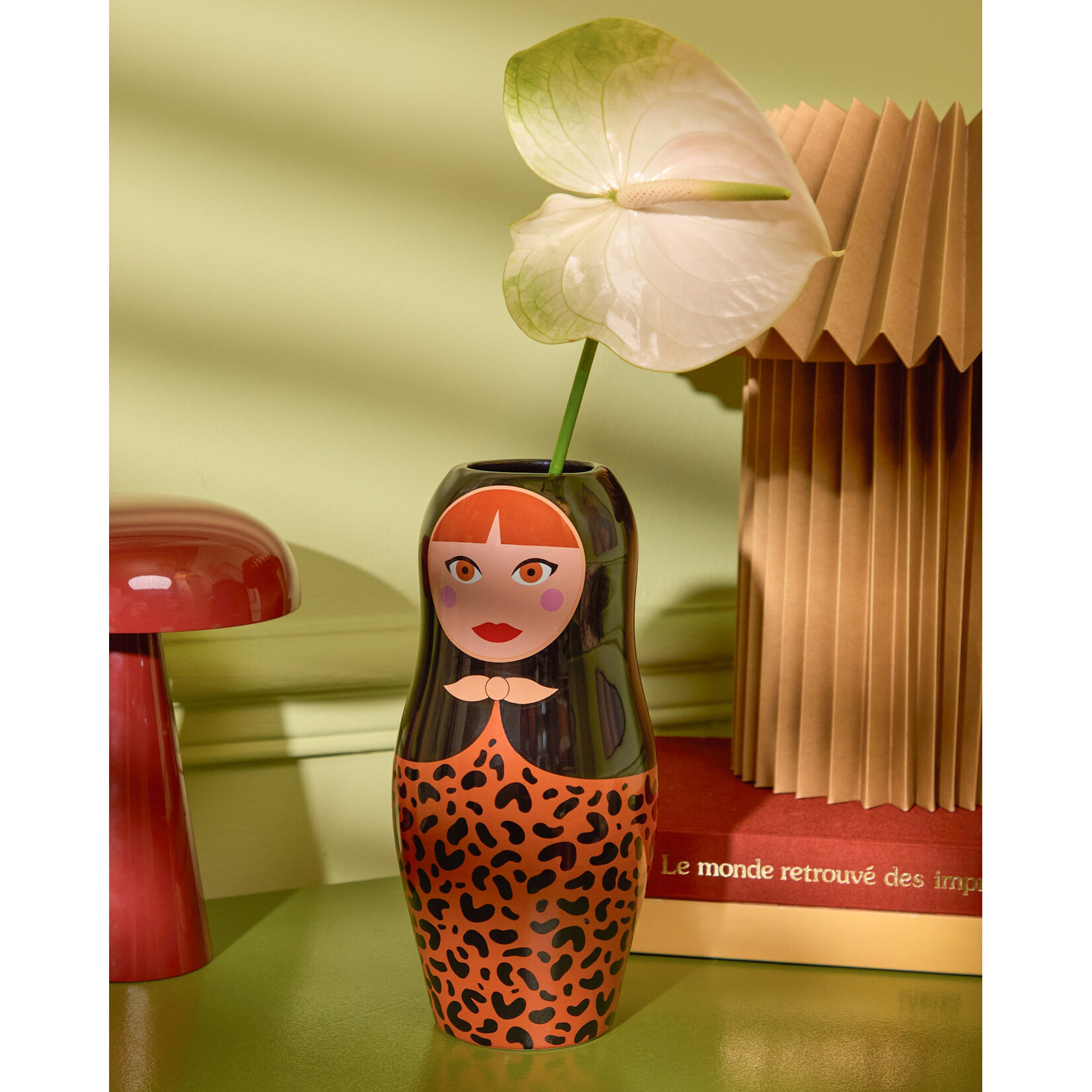 Fluid Market Fluid market - vase - dolls - léopard