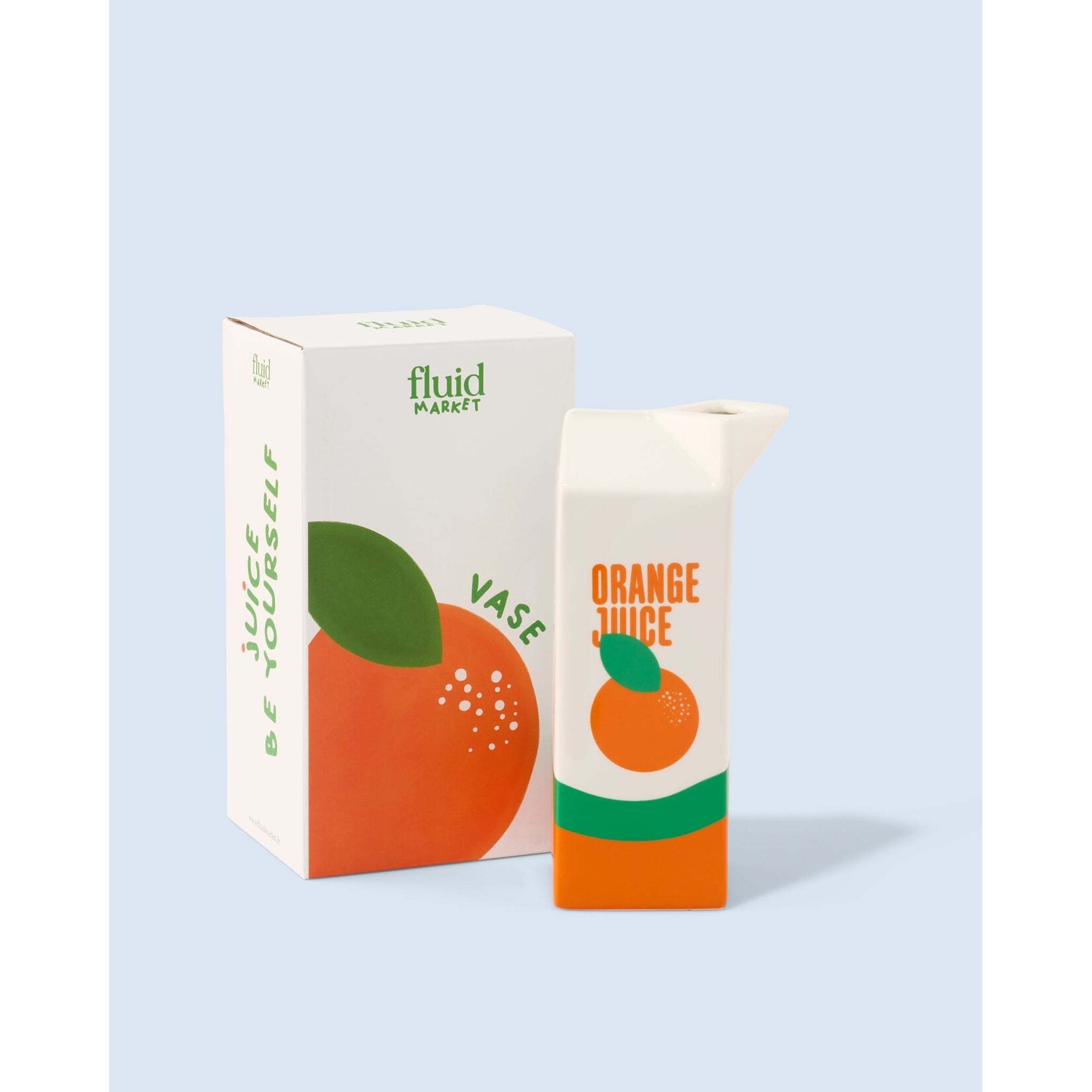 Fluid Market Fluid market - vase - jus d'orange