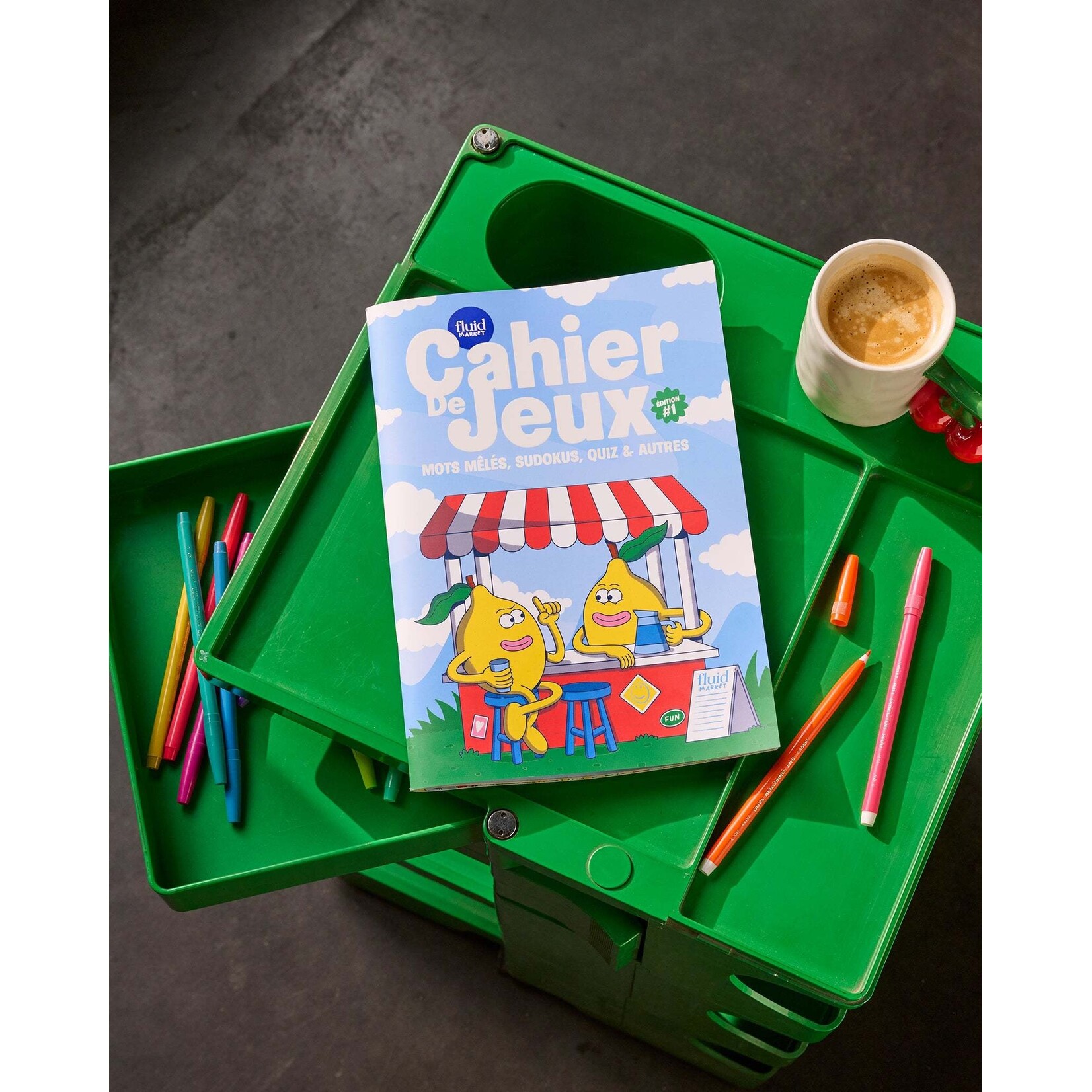 Fluid Market Fluid market - cahier de jeux