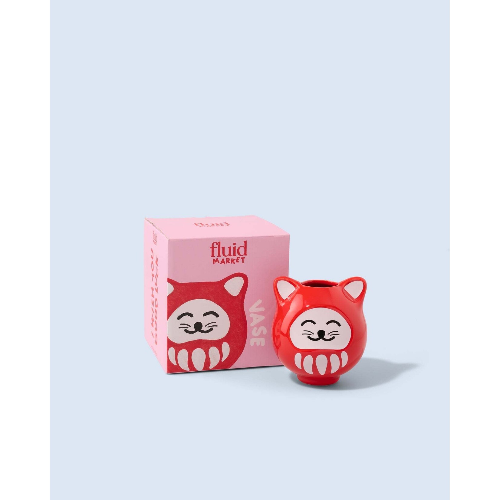 Fluid Market Fluid market - vase - daruma