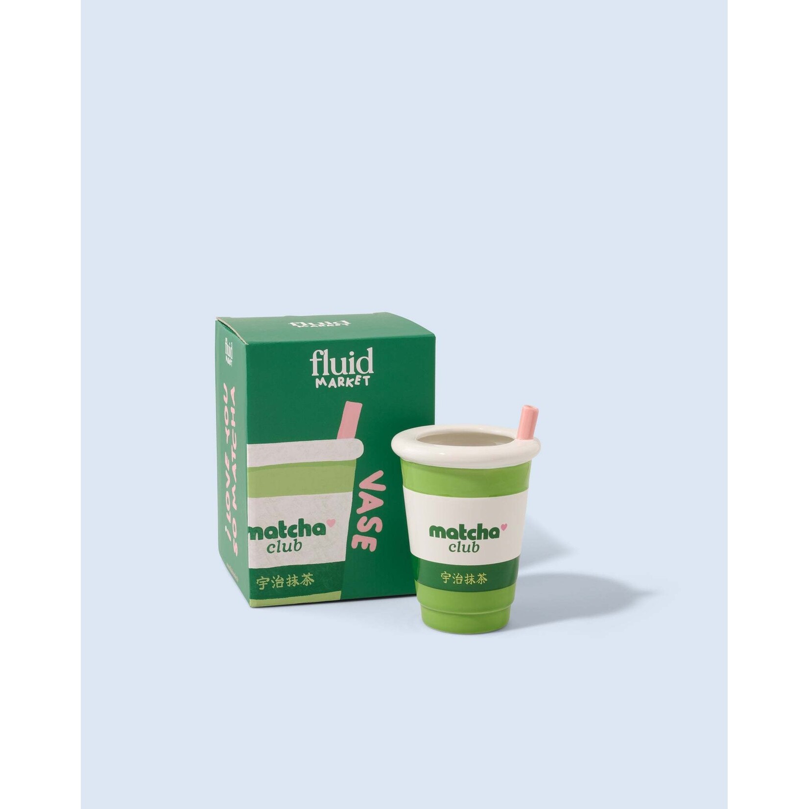 Fluid Market Fluid market - vase - matcha