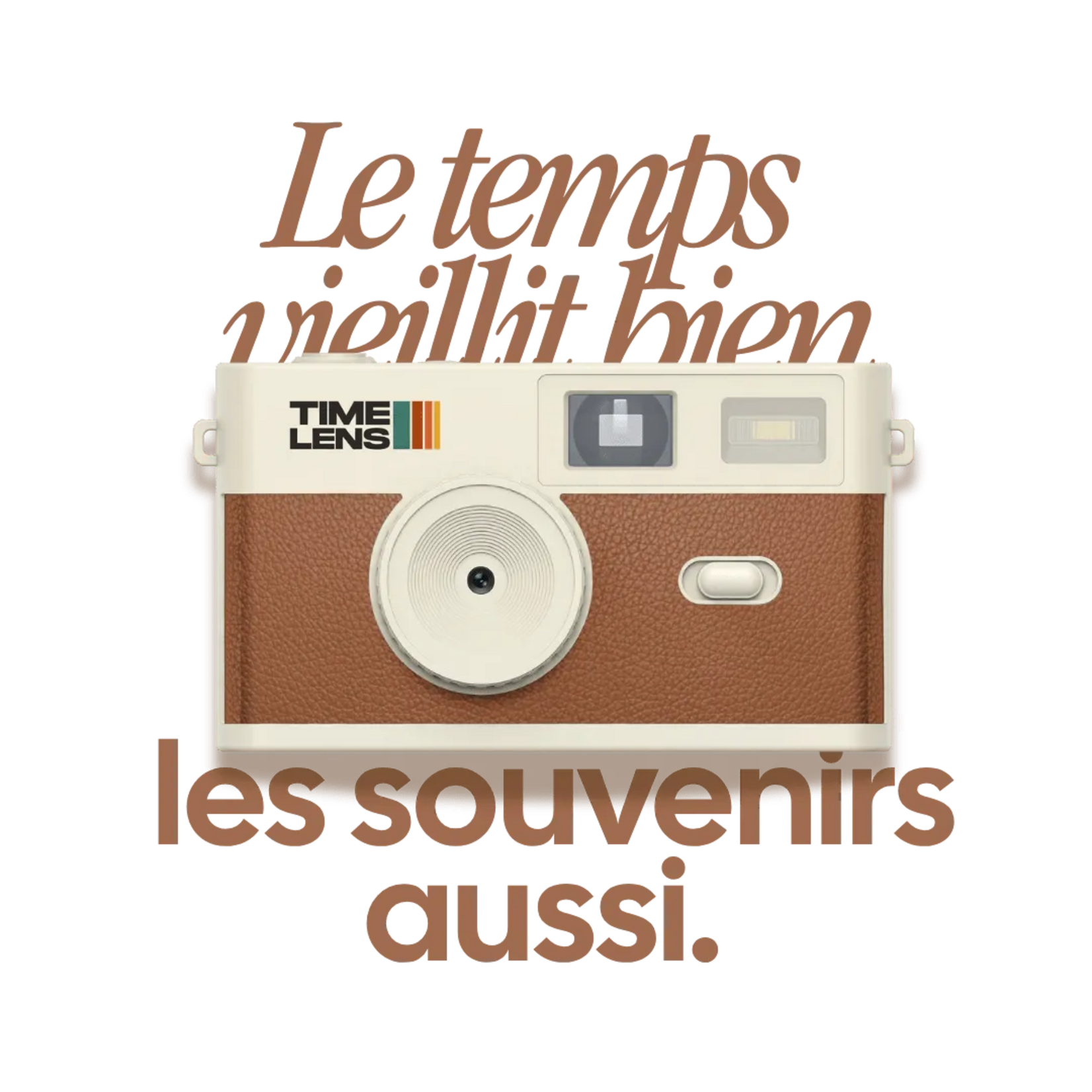 Timelens Timelens - appareil photo - cream brown