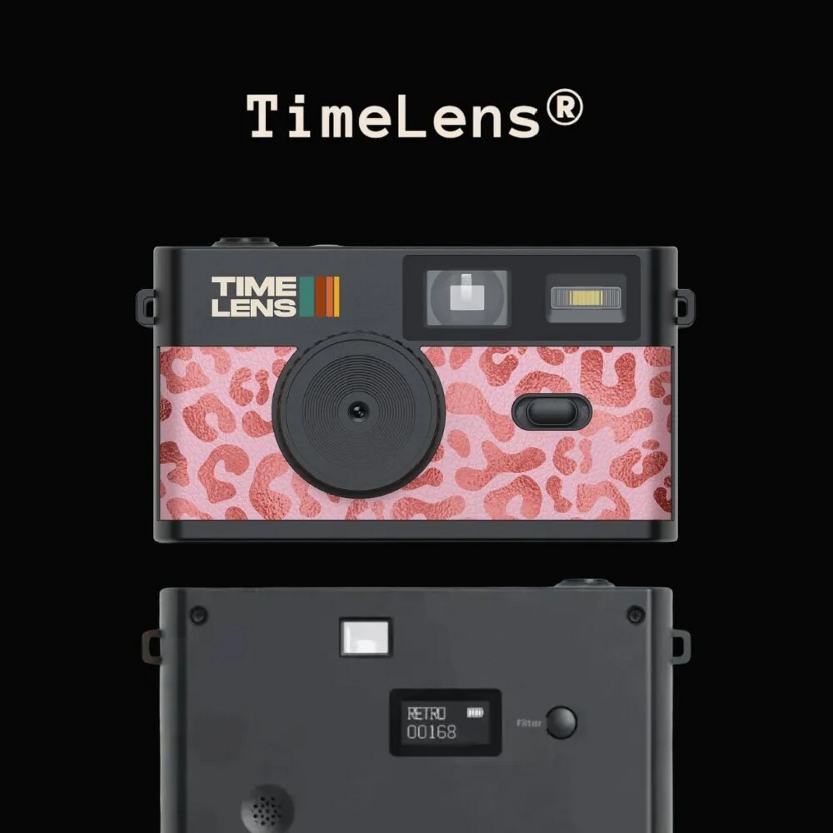 Timelens Timelens - appareil photo - pink léopard