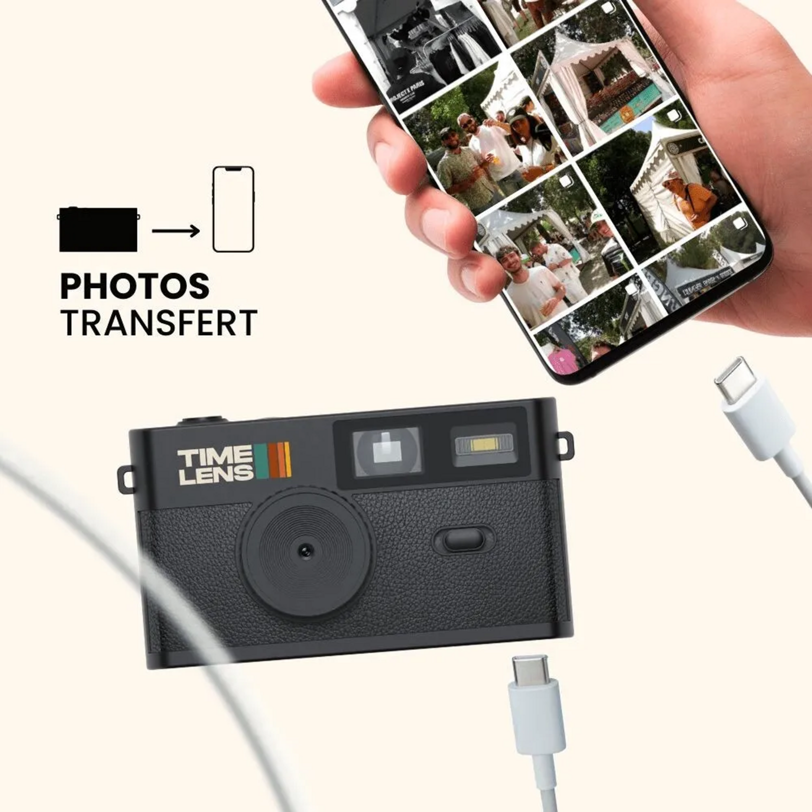 Timelens Timelens - appareil photo - noir