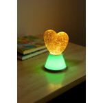 Little L Little L – lampe magique à paillettes - coeur
