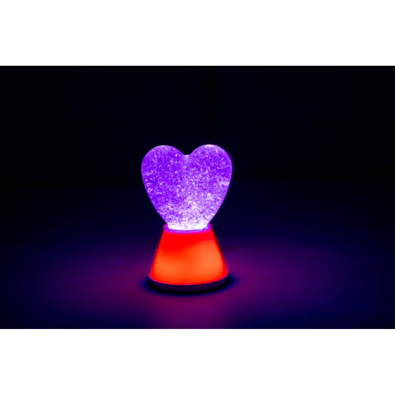 Little L Little L – lampe magique à paillettes - coeur