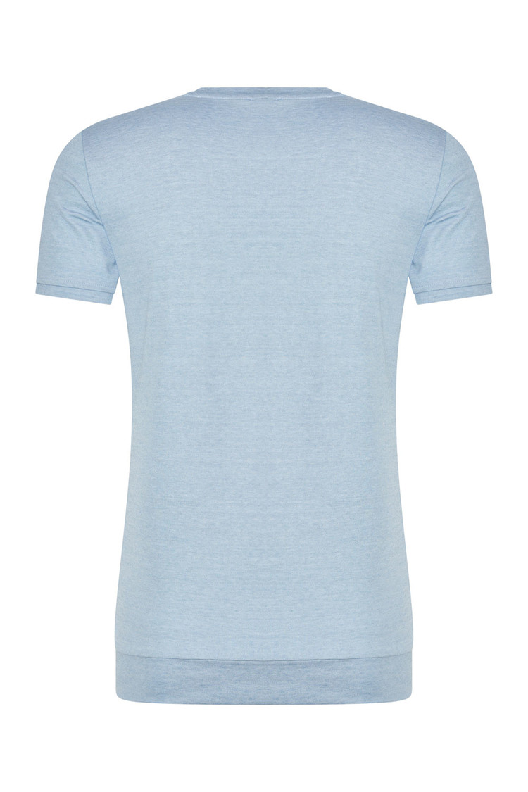 HEREN T-SHIRT BLAUW