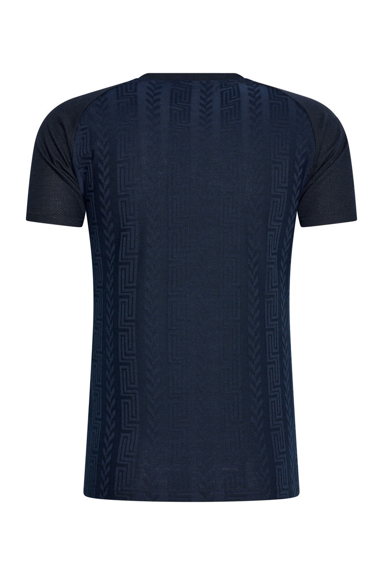 HEREN T-SHIRT DONKERBLAUW