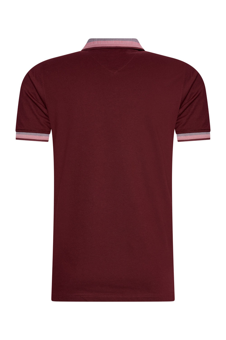 HEREN POLO BORDEAUX ROOD