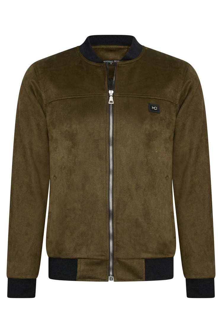 SUEDE ZOMERJAS GROEN