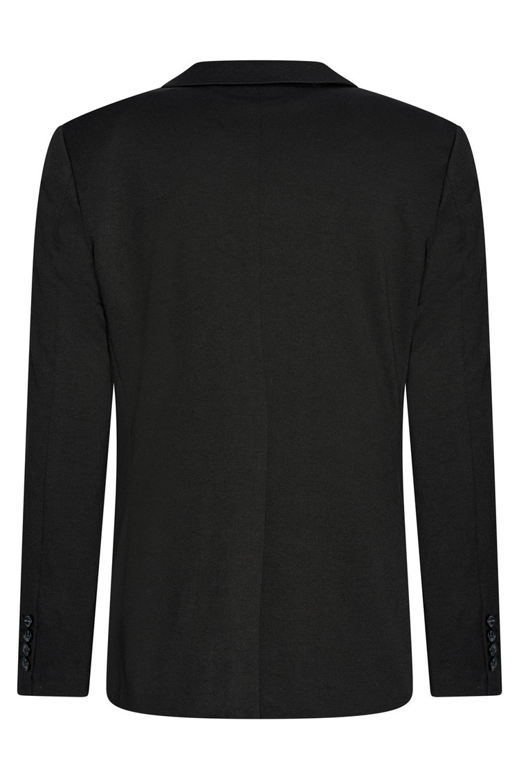 Heren colbert zwart superstretch