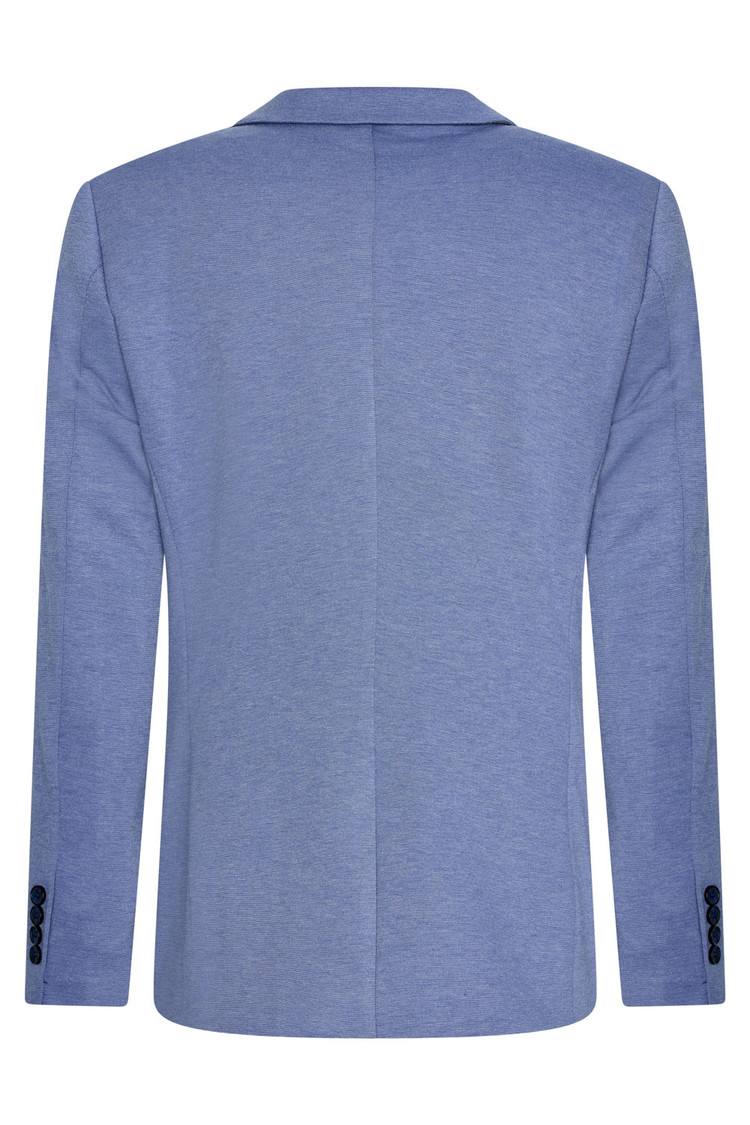 Heren colbert lichtblauw superstretch