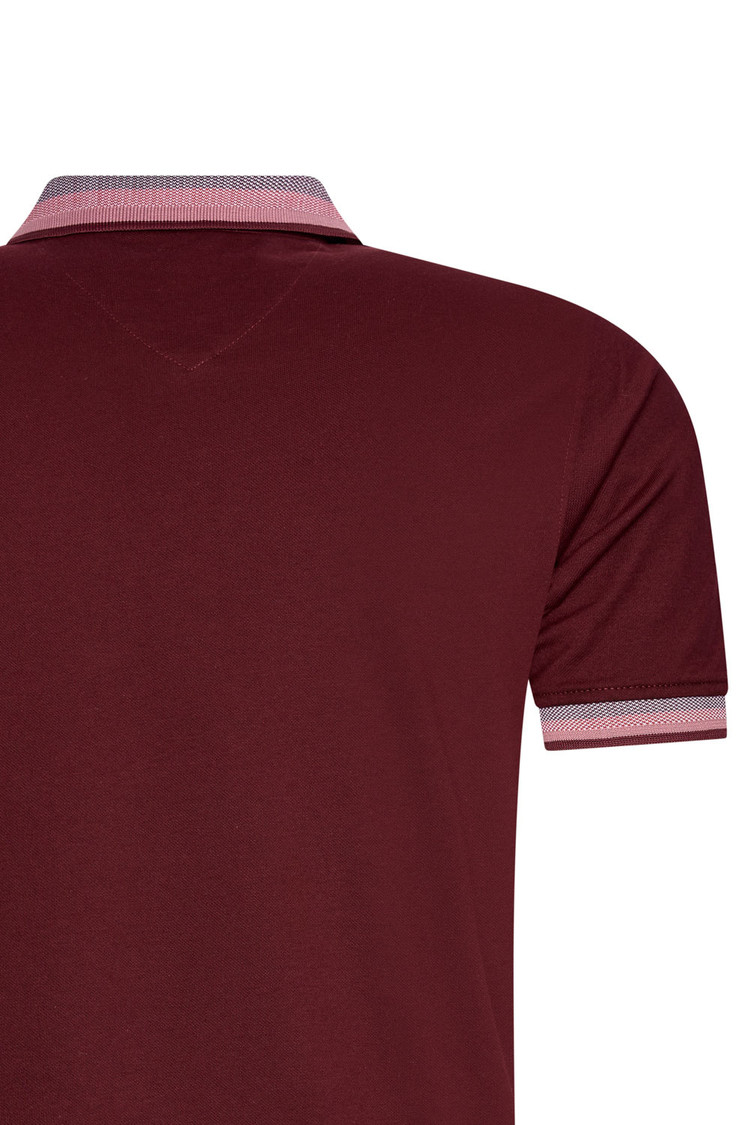 HEREN POLO BORDEAUX ROOD