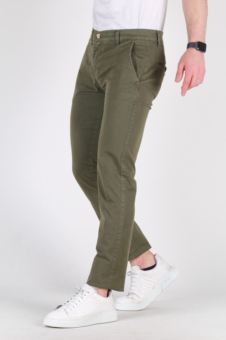HEREN CHINO BROEK GROEN