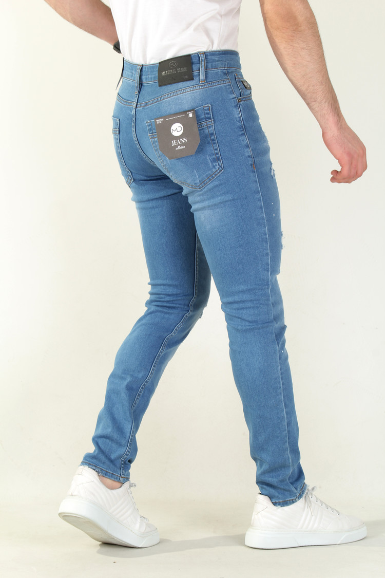 HEREN JEANS SLIM FIT 2196-3 BLAUW