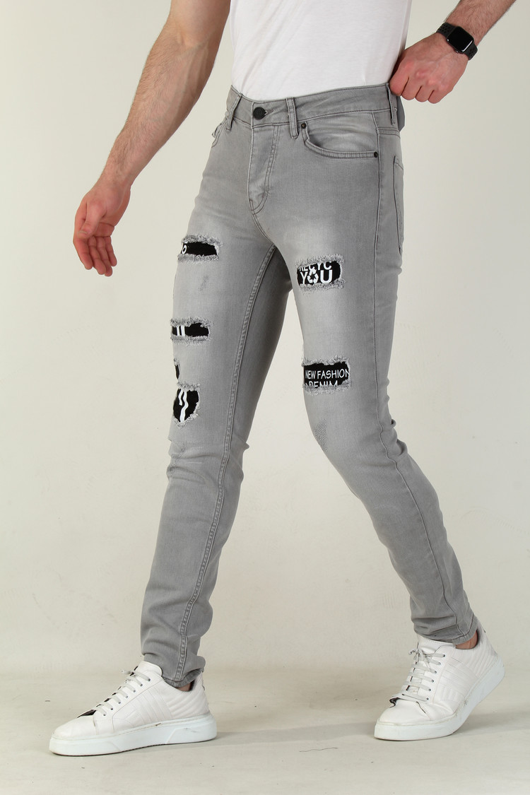 HEREN JEANS SLIM FIT 2688 GRIJS