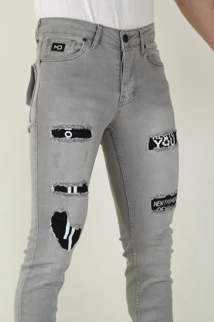 HEREN JEANS SLIM FIT 2688 GRIJS