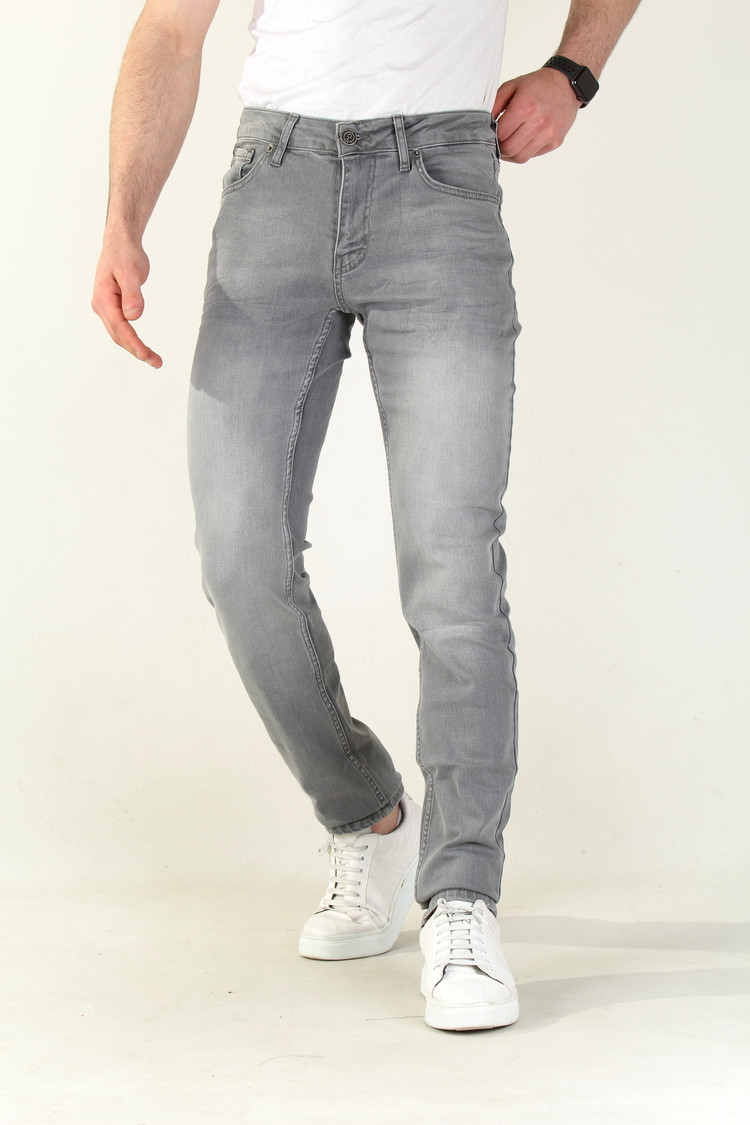 HEREN JEANS SLIM FIT 2693-2 LICHTGRIJS
